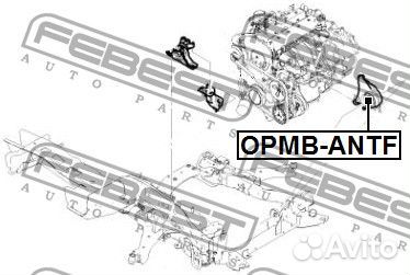 Сайлентблок передней подушки двигателя