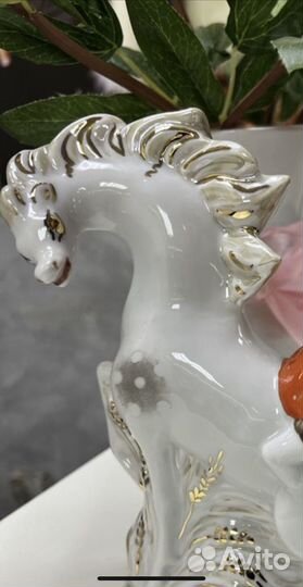 Фарфоровая статуэтка СССР Дулёво