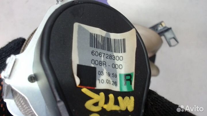 Ремень безопасности Audi Q7, 2010