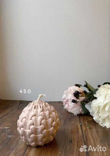 Свечи из сои