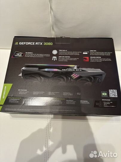 Видеокарта rtx 3080 msi gaming x trio