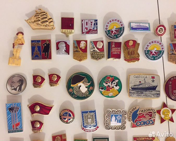 Значки СССР коллекционирование