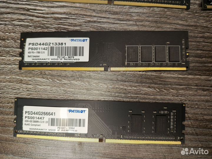 Оперативная память ddr3 / ddr4