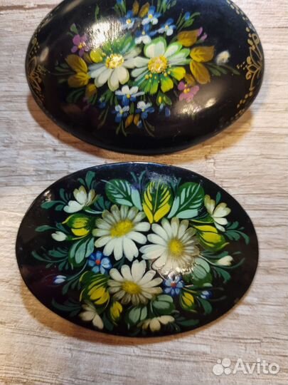 Брошь авторская Жестово