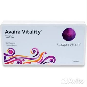 Линзы контактные avaira vitality toric астигматизм