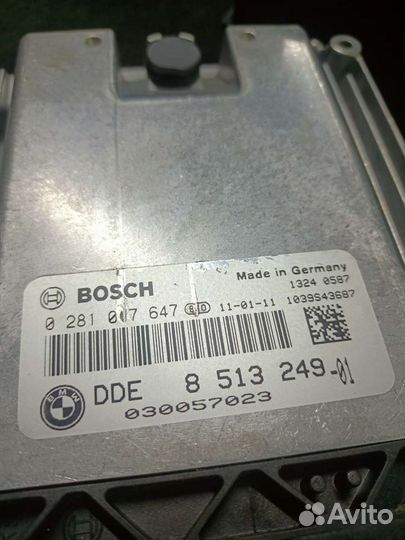 Блок управления двигателем BMW X3 F25 N47D