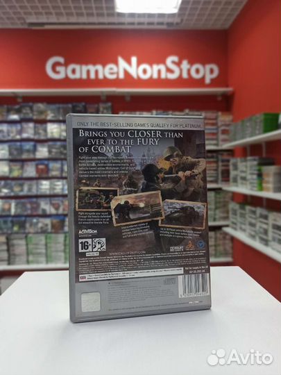 Call of duty 3 лицензия для PS2 в идеале