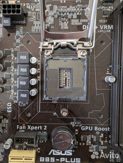 Asus B85-Plus сокет 1150 в отличном состоянии