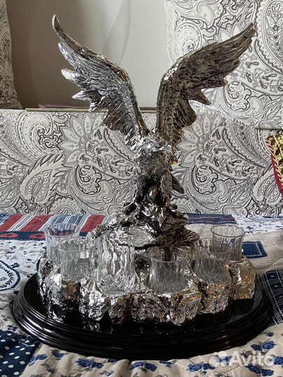 Набор для водки «Орел» на 6 персон Италия