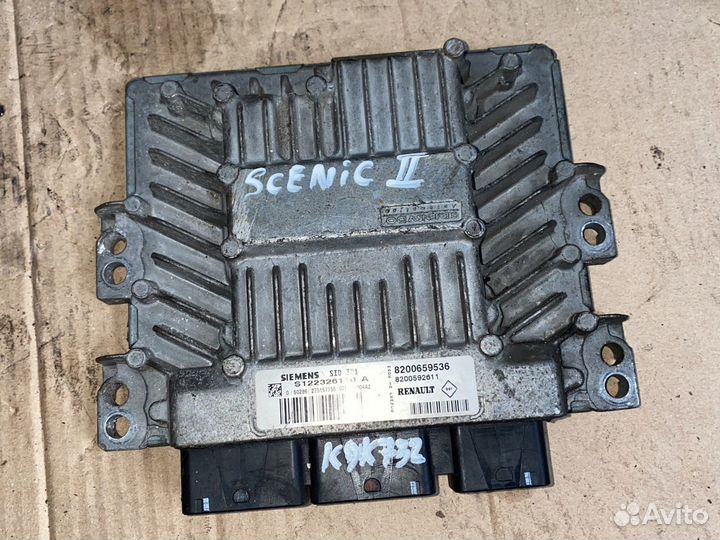 Эбу S122326110A Renault Scenic ll 1.5dci Megan ll