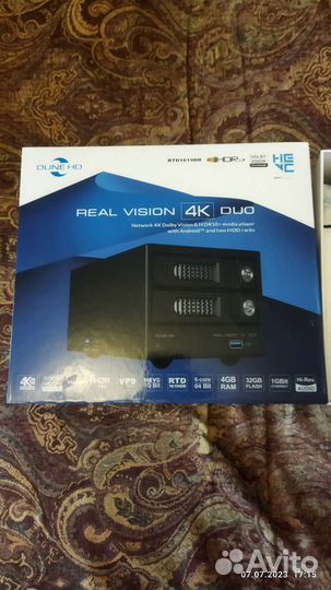 Медиаплеер Dune HD Real Vision 4K Duo