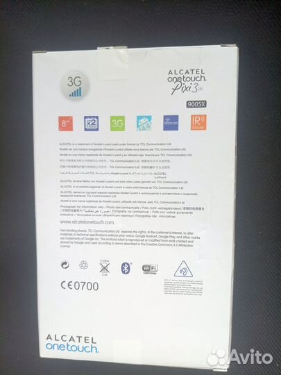 Alcatel OneTouch pixi 8 9005X
