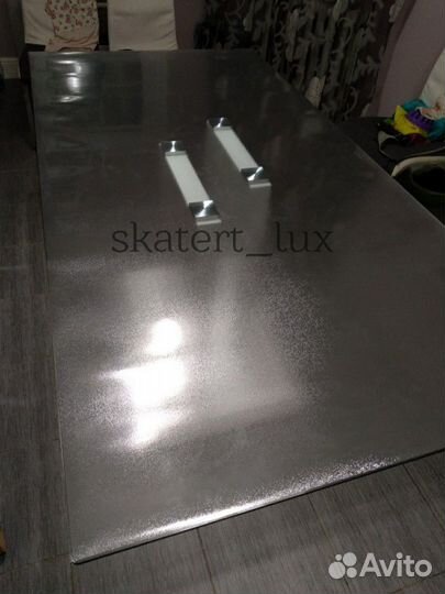 Рифленая скатерть для стеклянного стола (арт120)