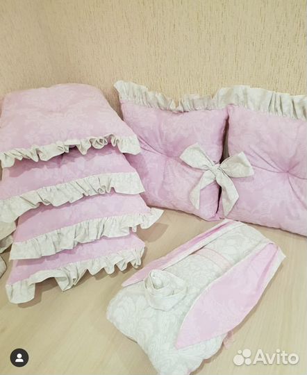 Бортики и балдахин