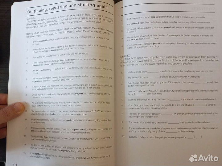 Check your vocabulary for toeic