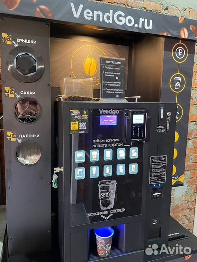 Готовый бизнес. Кофейня самообслуживания