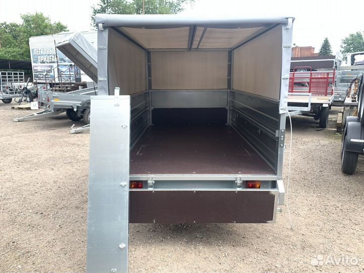 Прицеп сст 7132-2К (Надставной борт и Тент 0.8)