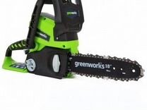 Цепная пила Greenworks G24CS25, 24v, 25 см