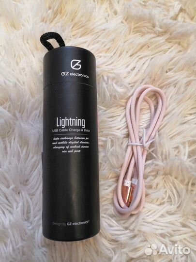 Кабель для зарядки Lightning usb новый