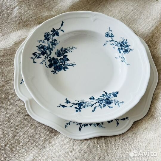 Тарелки в стиле винтаж Бриджертоны