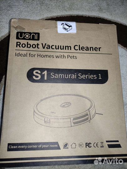 Робот пылесос Uoni S1 новый wifi app
