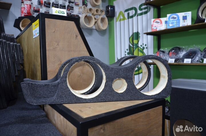 Акустические подиумы ваз 2101-07 20+20+Рупор