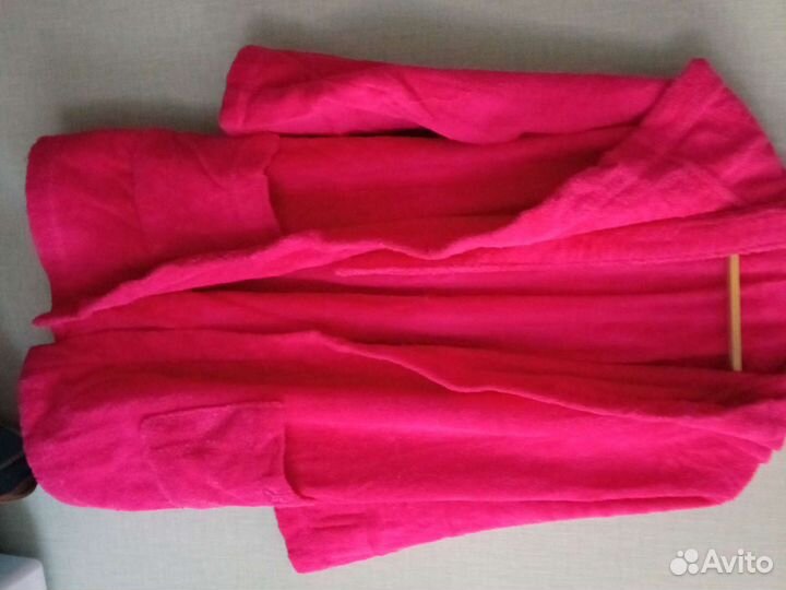 Женский халат махровый