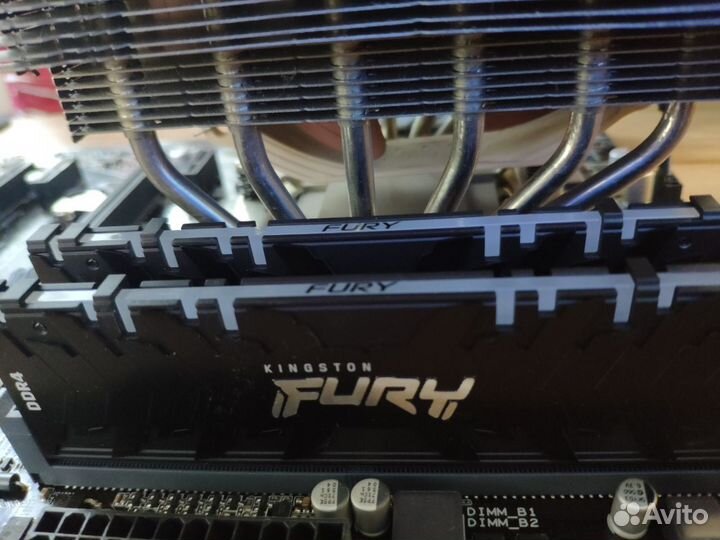 Процессор Intel core i7 7700k + материнская плата