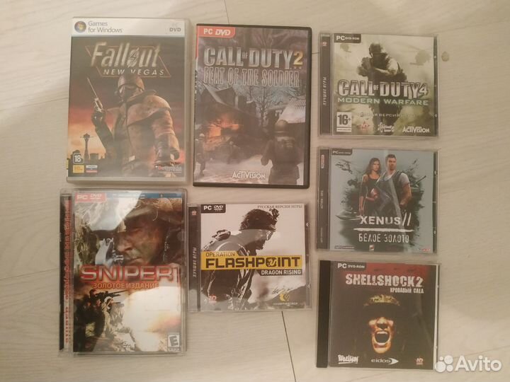 Компьютерные игры на дисках