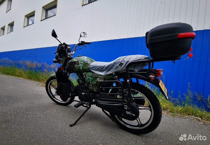 Мопед motoland (мотоленд) альфа RX LUX 11 blue