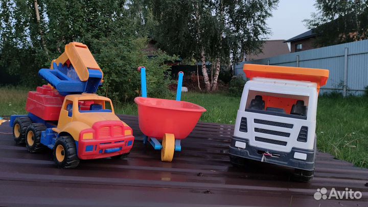 Детские машинки игрушки большие самосвал
