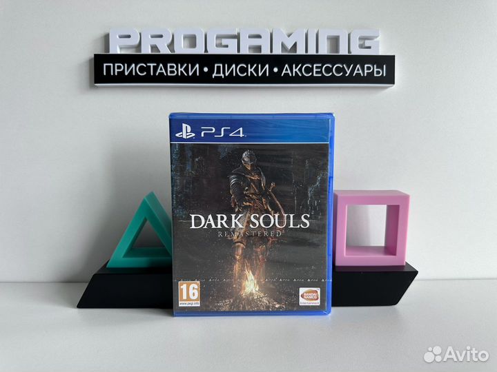 Dark souls remastered новый диск для sony ps4