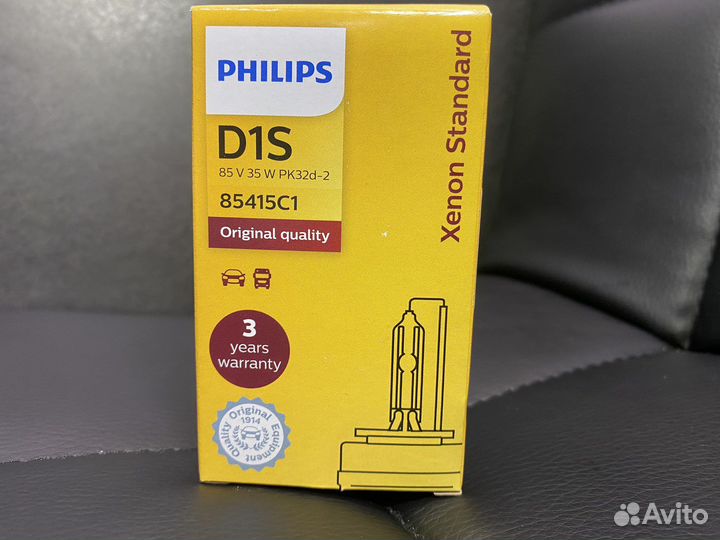 Ксенон Philips D1S standard 4300k