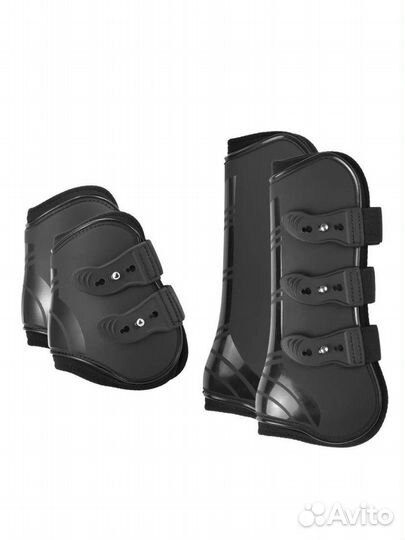 Ногавки стан черн/коричн новые