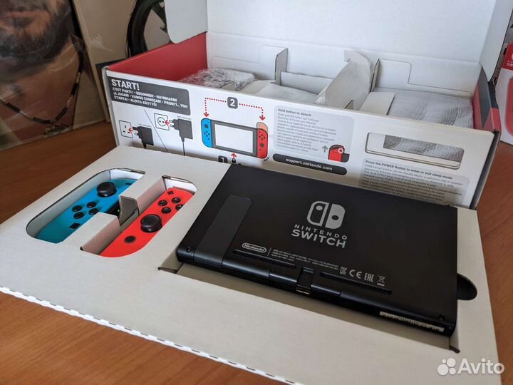 Nintendo switch 2 rev прошитая Picofly 128 Gb