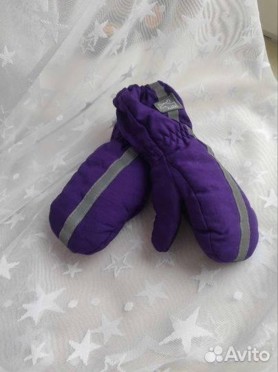 Варежки зимние краги