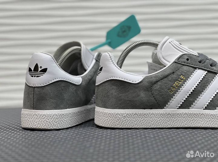 Кроссовки adidas gazelle grey