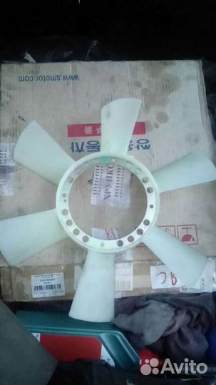 Вентилятор крыльчатка муссо партнёр киа