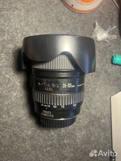 Объектив Canon ef 24-105 mm f/4 IS usm