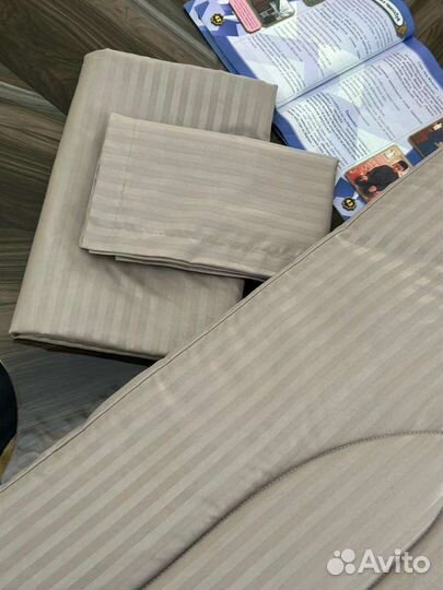 Постельное белье сатин евро