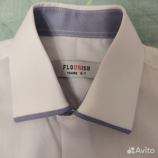Рубашки 6-7 лет Flourish для школы р.122