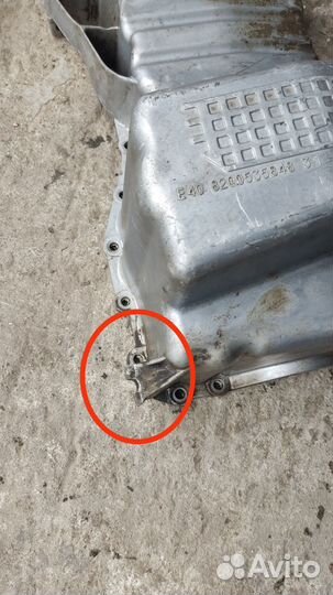 Поддон Renault Logan, Symbol K7J 1,4L