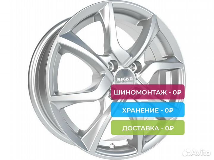 R15 4x100 6J ET39 D67,1 Скад Тулон селена