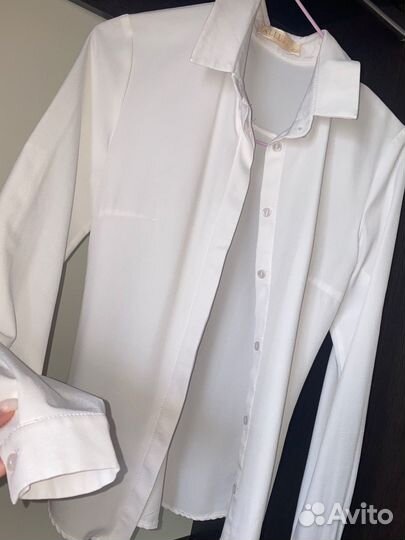 Рубашка белая
