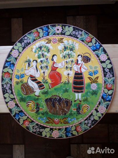 Тарелка декоративная