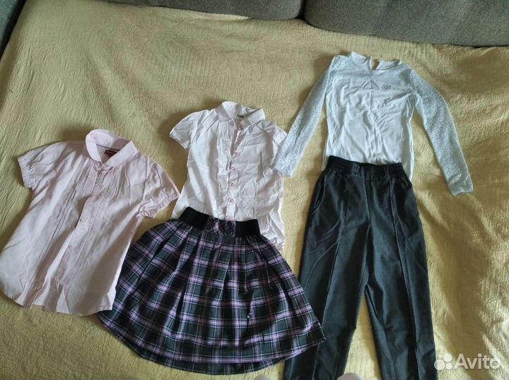 Комплект школьной формы для девочки 2-3 класс