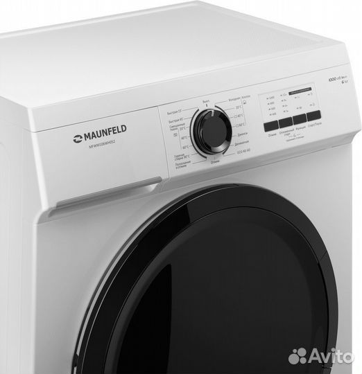 Стиральная машина Maunfeld mfwm106WH052 класс: A+++ загр.фронтальная макс.:6кг белый