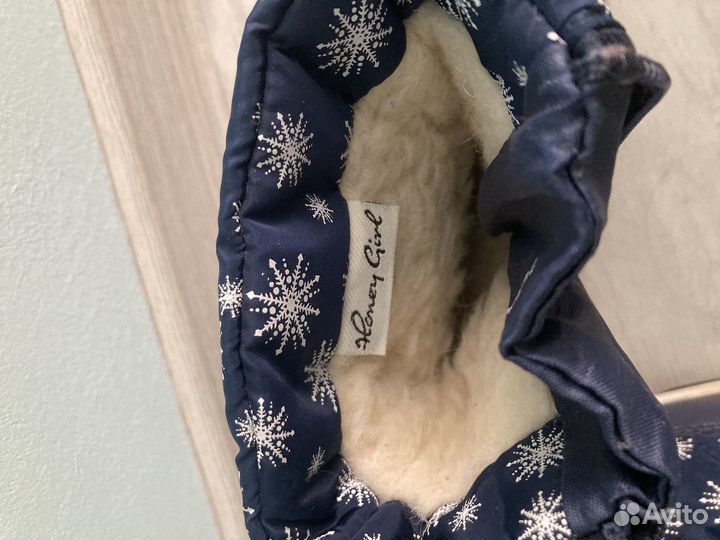 Сапоги зимние детские