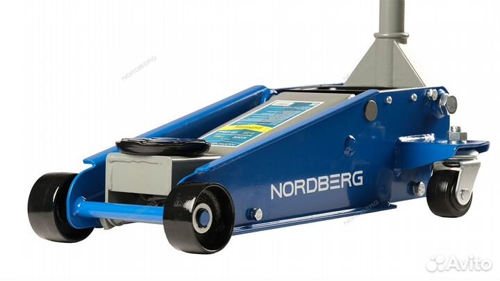 Домкрат подкатной 3 тонн 120-450 мм