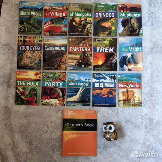 National Geographic footprint reading Library